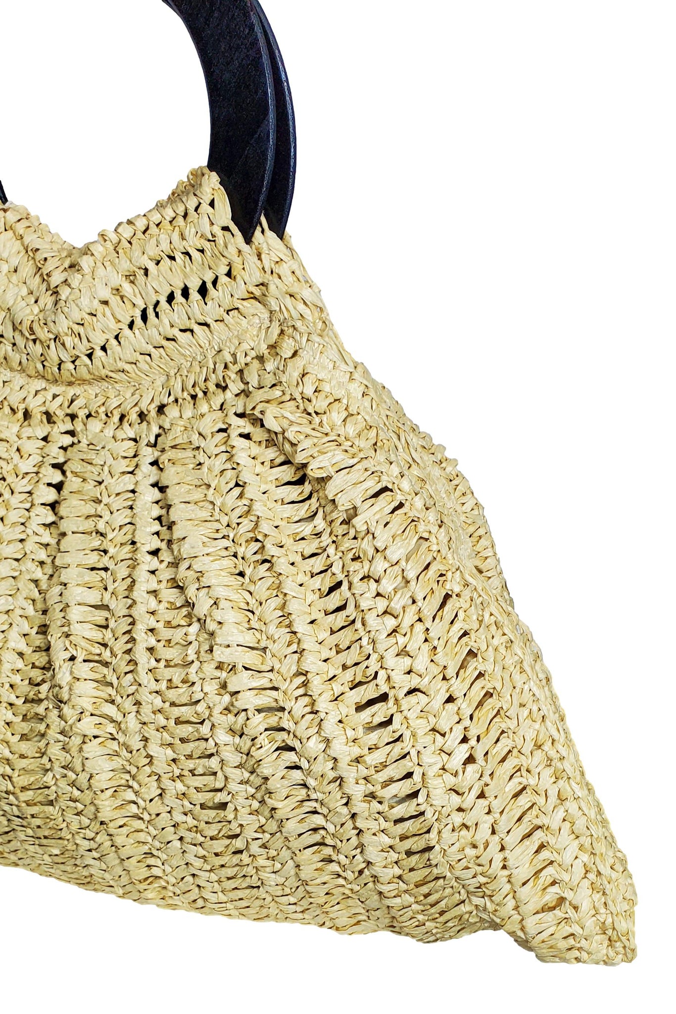 Rio braided on sale handle woven tote