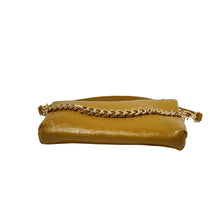 Load image into Gallery viewer, Women&#39;s Small/Mini Top Handle Pouchette in Mustard Yellow
