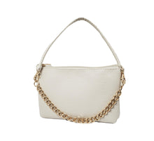 Load image into Gallery viewer, Women&#39;s Small/Mini Top Handle Pouchette in Off-White
