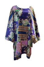 Load image into Gallery viewer, Women&#39;s Multi-color Printed Silky Satin Kaftan Dress

