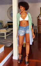Load image into Gallery viewer, Women&#39;s Cream White Bralette Top with Lace Racerback

