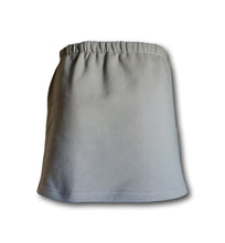 Load image into Gallery viewer, Women&#39;s Taupe Gray Organic Cotton Cargo Mini Skirt
