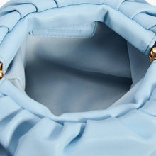 Load image into Gallery viewer, Women&#39;s Eva Chain Blue Pouch Shoulder Handbag by Like Dreams
