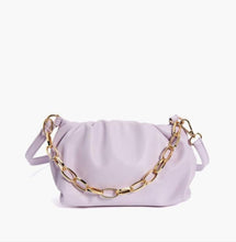 Load image into Gallery viewer, Eva Chain Lavender Pouch Shoulder Handbag by Like Dreams

