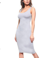 Load image into Gallery viewer, Women&#39;s Sexy Midi Body-con Dress in Gray
