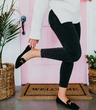 Load image into Gallery viewer, Women&#39;s Black The Duchess Foldable Loafer Shoe by Rollasole
