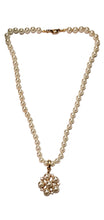 Load image into Gallery viewer, Faux Pearl Necklace With Pearl Pendant
