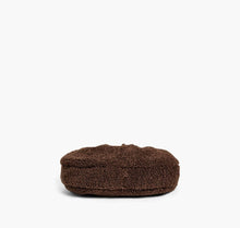 Load image into Gallery viewer, Brown Winnie Sherpa Crescent Shoulder Bag
