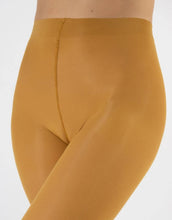 Load image into Gallery viewer, Cette - Women&#39;s Cream Gold Opaque Tights, Recycled Tights, Sizes up to 4XL, Pantyhose
