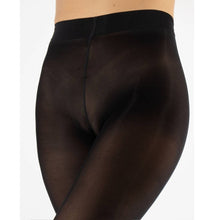 Load image into Gallery viewer, Cette - Women&#39;s Black Opaque Tights, Recycled Tights, Sizes up to 4XL, Pantyhose
